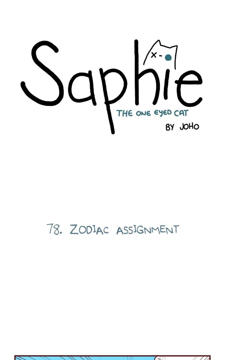 Saphie: The One-Eyed Cat Chapter 78 page 1 - Chapter 78