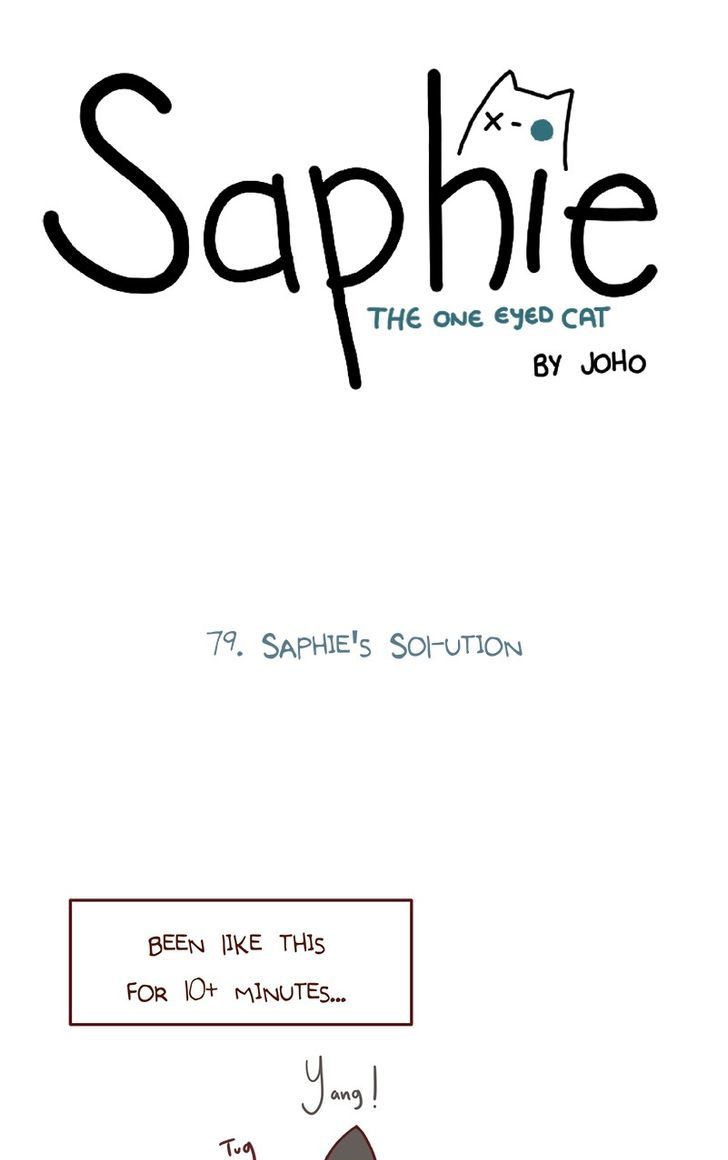 Saphie: The One-Eyed Cat Chapter 79 page 1 - Chapter 79