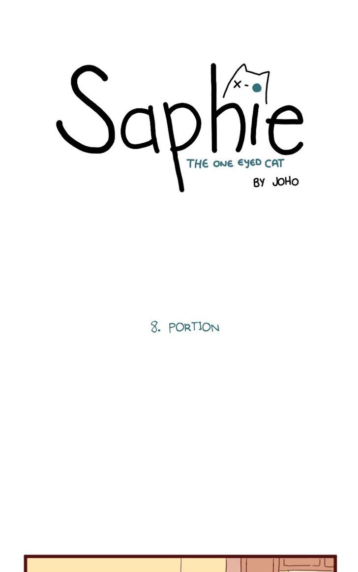 Saphie: The One-Eyed Cat Chapter 8 page 1 - Chapter 8 : Portions