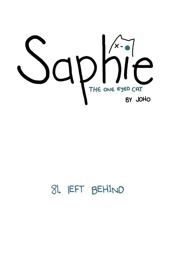 Saphie: The One-Eyed Cat Chapter 81 page 1 - Chapter 81