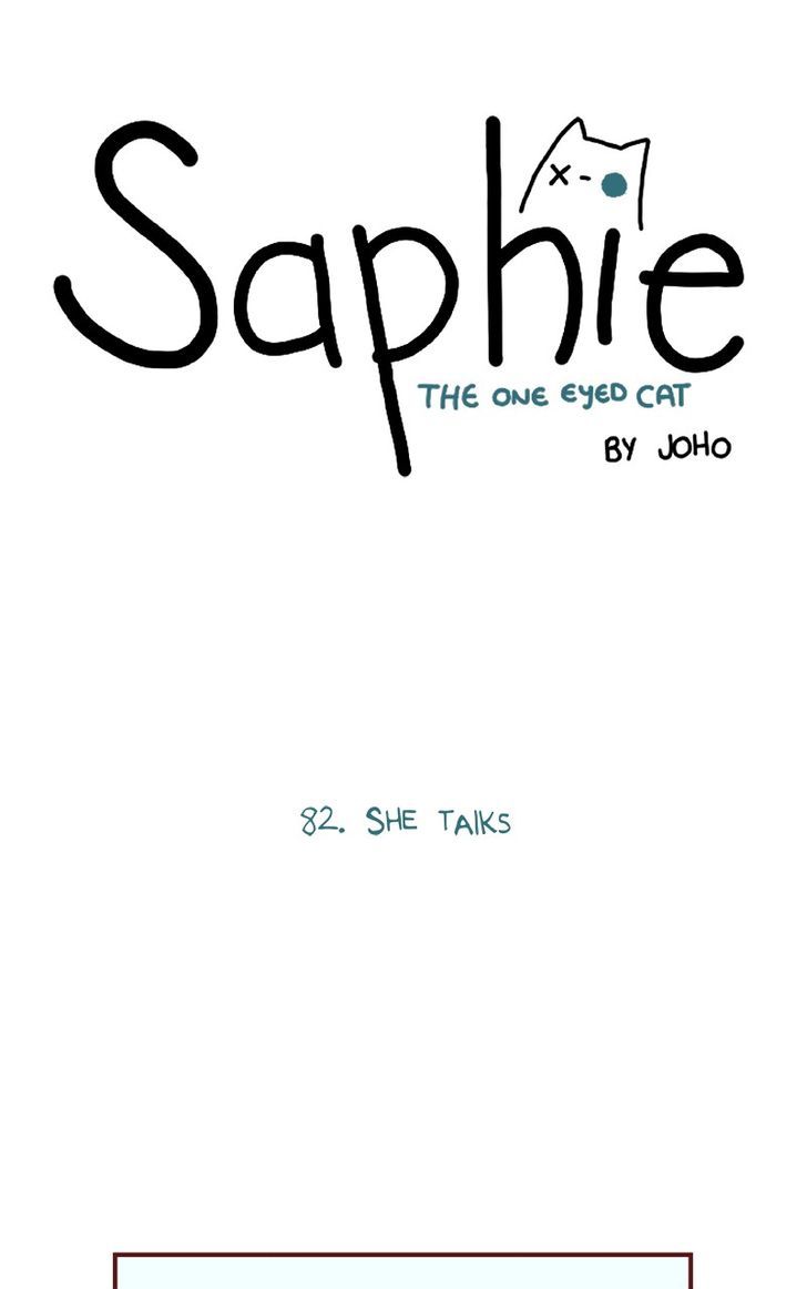 Saphie: The One-Eyed Cat Chapter 82 page 1 - Chapter 82