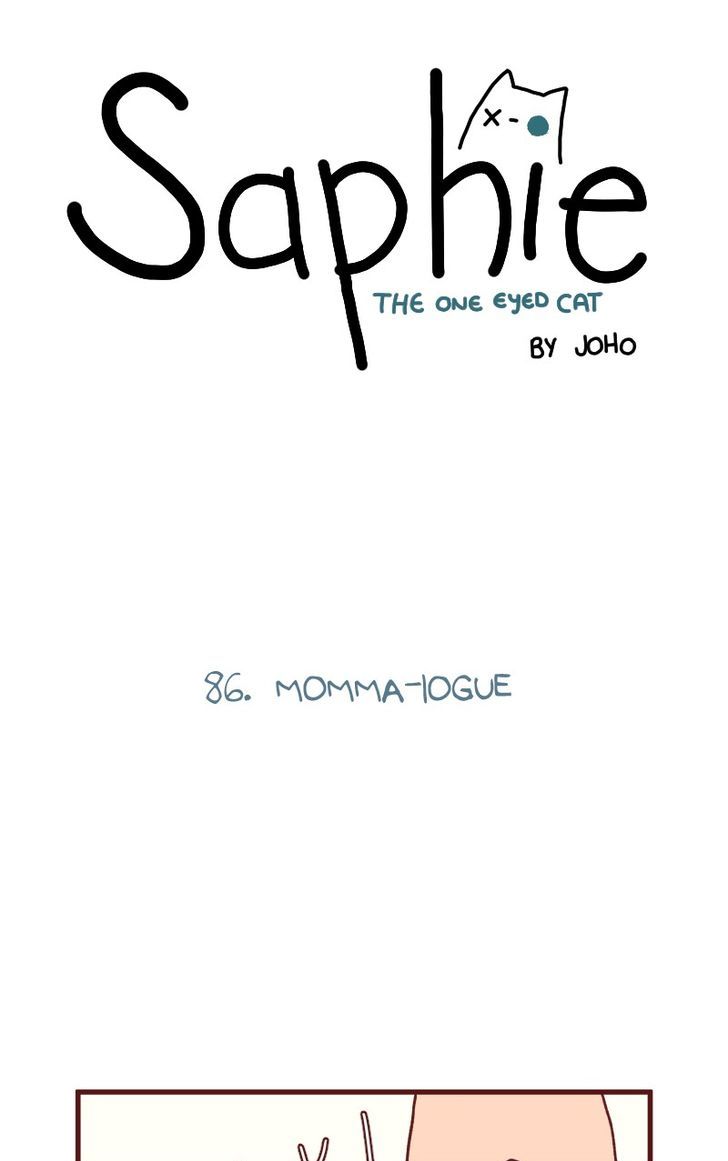 Saphie: The One-Eyed Cat Chapter 86 page 1 - Chapter 86