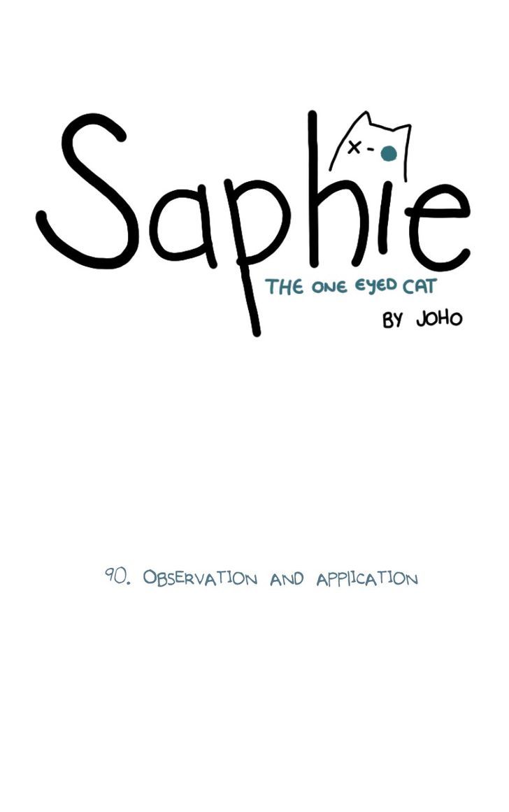 Saphie: The One-Eyed Cat Chapter 90 page 1 - Chapter 90