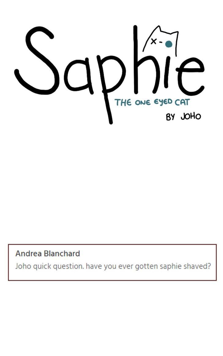 Saphie: The One-Eyed Cat Chapter 91 page 1 - Chapter 91