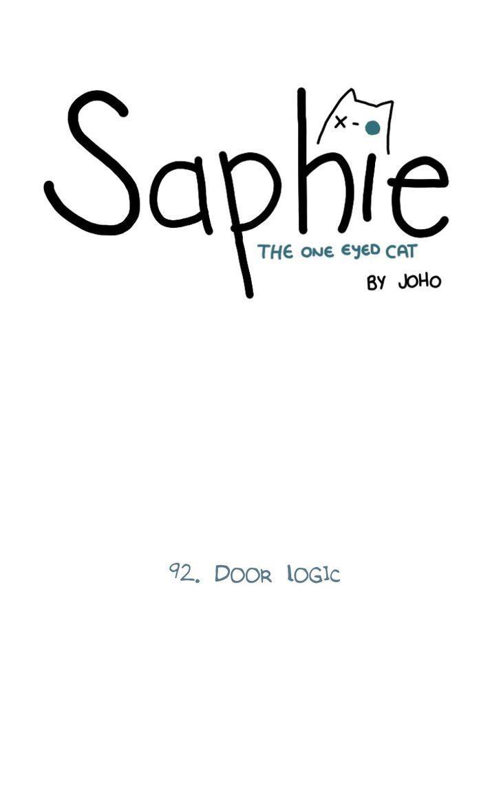 Saphie: The One-Eyed Cat Chapter 92 page 1 - Chapter 92