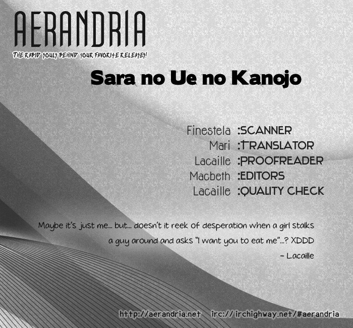 Sara no Ue no Kanojo Chapter 0 page 2 - Chapter -one-shot: : Read Online