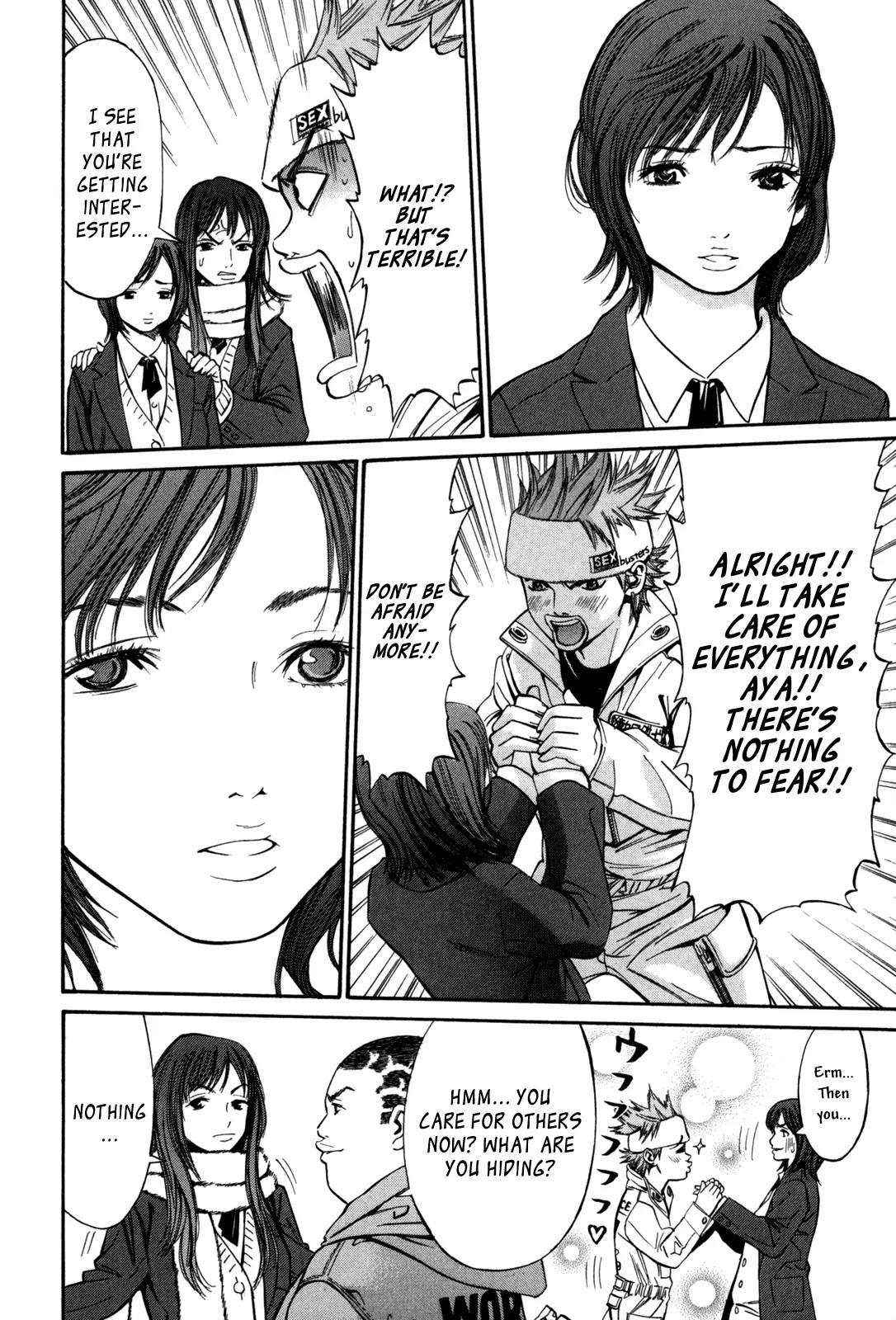 Saru Lock Chapter 15 page 14 - Chapter 15: The College of Hot Chicks!!