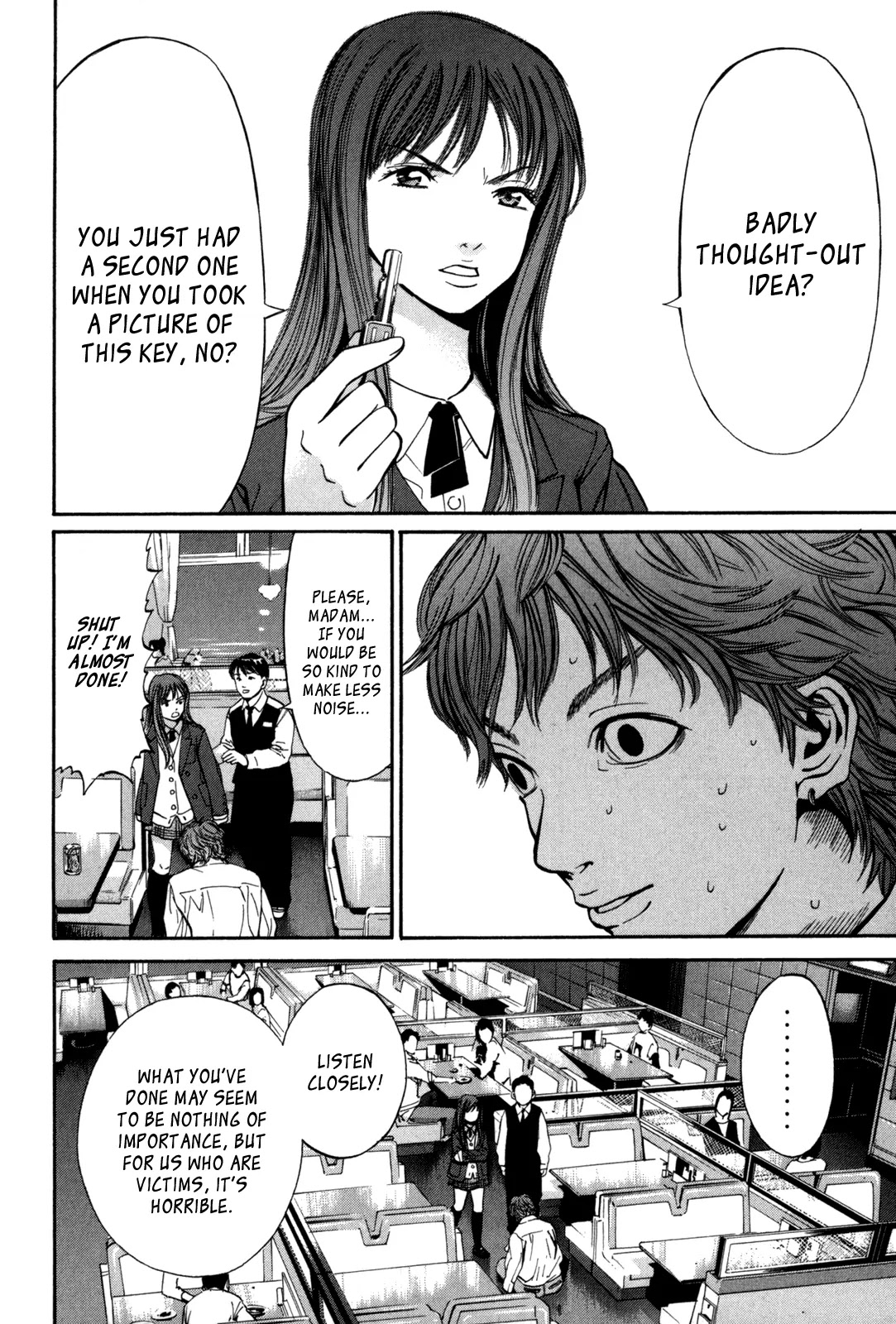 Saru Lock Chapter 19 page 8 - Chapter 19: The Confession of the Arts Teacher