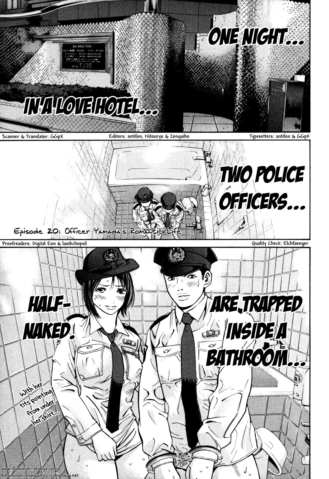 Saru Lock Chapter 20 page 7 - Chapter 20: Officer Yamada's Romantic Life
