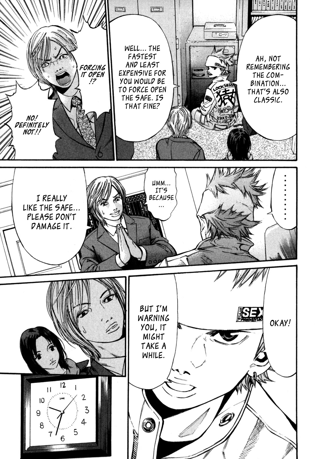 Saru Lock Chapter 21 page 11 - Chapter 21: Miruku's Request