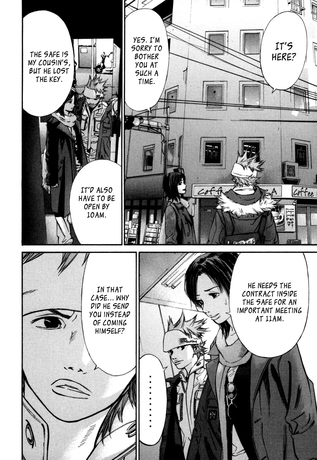 Saru Lock Chapter 21 page 4 - Chapter 21: Miruku's Request