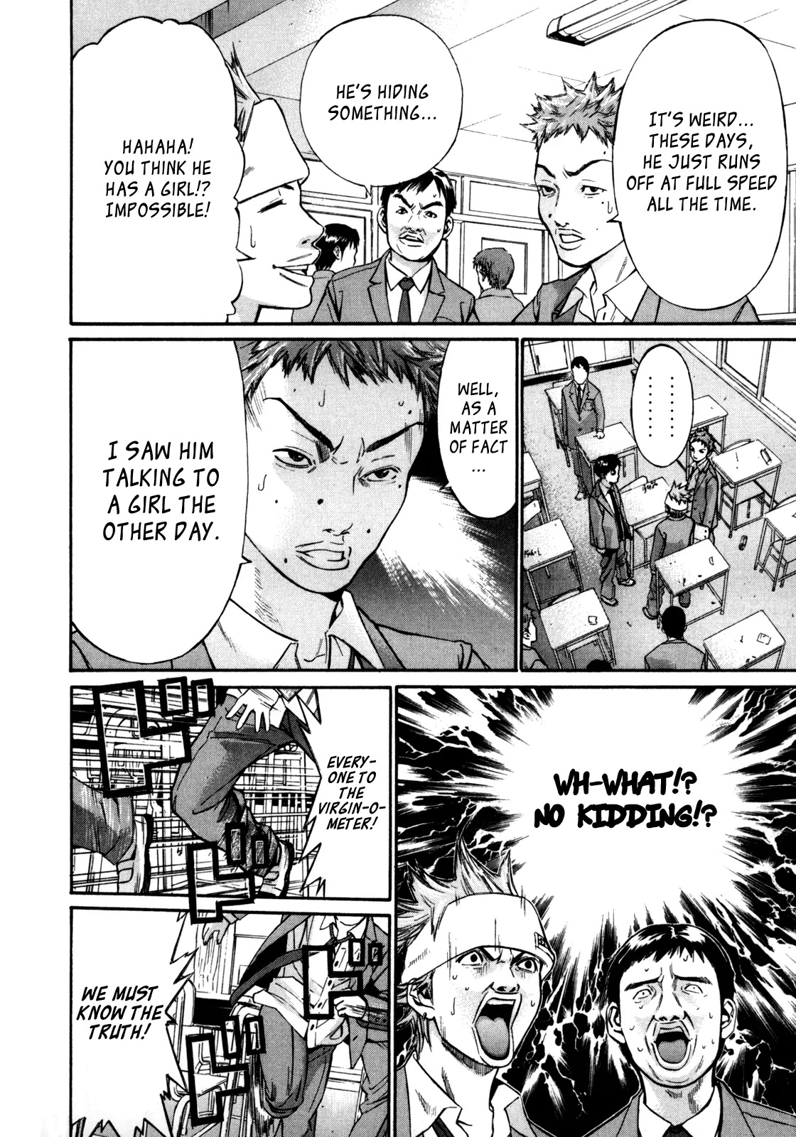 Saru Lock Chapter 23 page 18 - Chapter 23: Seventeen Years Old and Frustrated