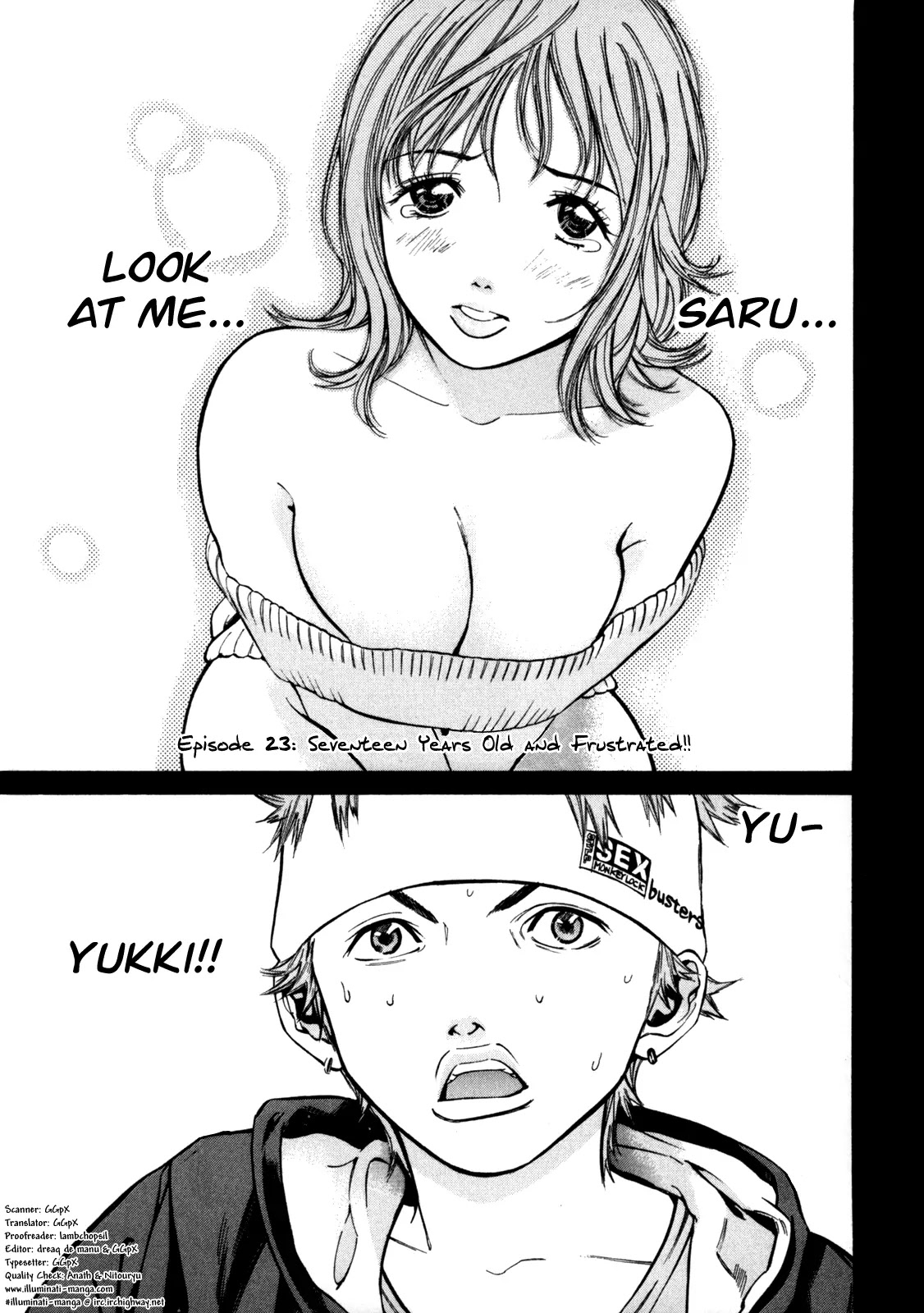 Saru Lock Chapter 23 page 3 - Chapter 23: Seventeen Years Old and Frustrated