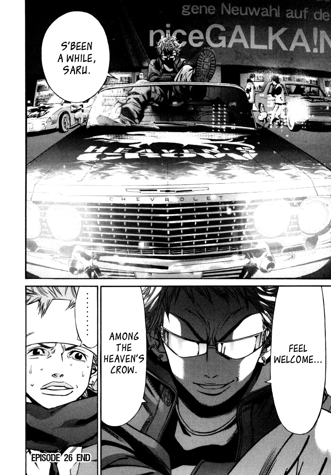 Saru Lock Chapter 26 page 17 - Chapter 26: The City's Crow 1