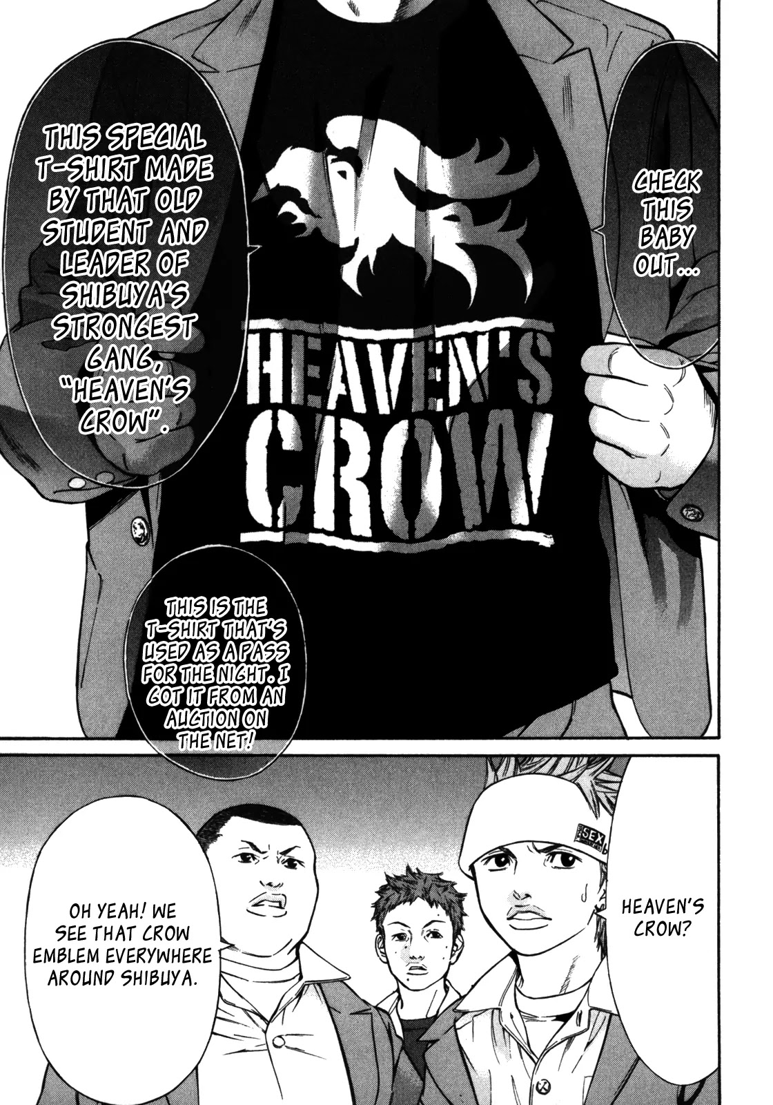 Saru Lock Chapter 26 page 8 - Chapter 26: The City's Crow 1