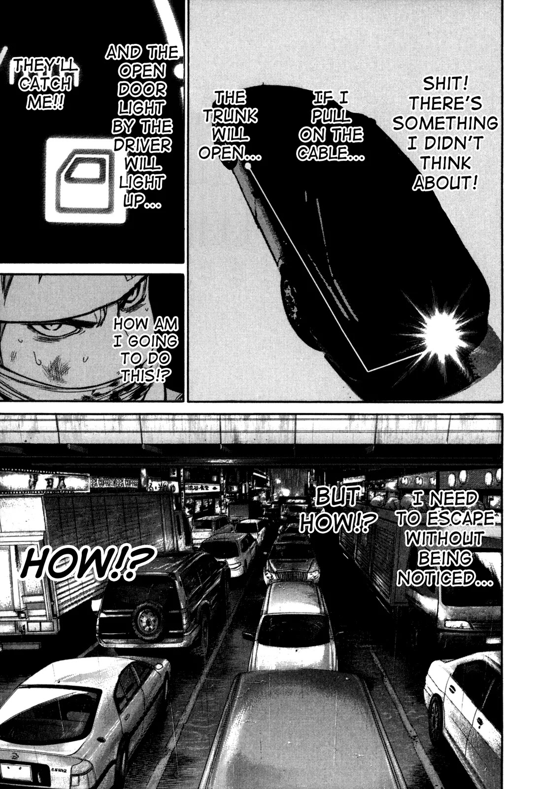 Saru Lock Chapter 35 page 5 - Chapter 35: Saru, Trapped!!