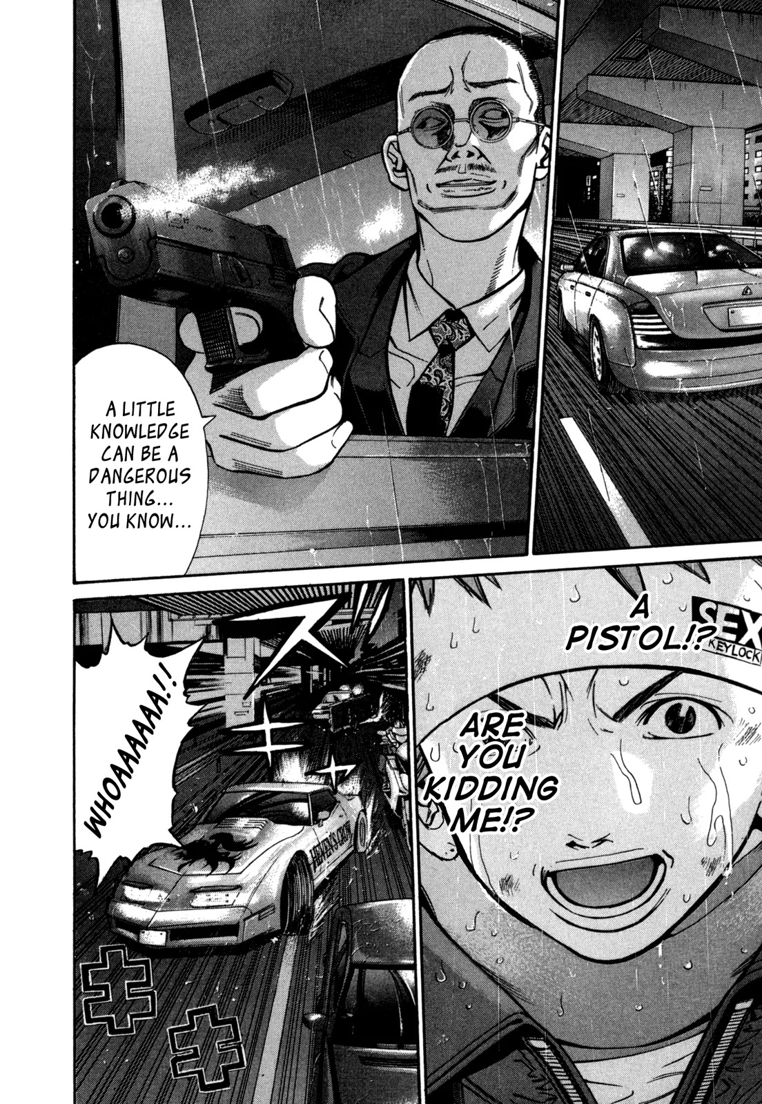Saru Lock Chapter 37 page 10 - Chapter 37: Christmas Eve Car Chase (1)