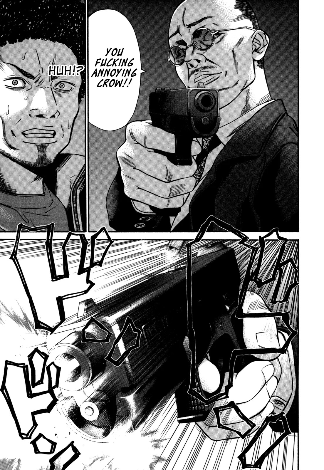 Saru Lock Chapter 37 page 7 - Chapter 37: Christmas Eve Car Chase (1)