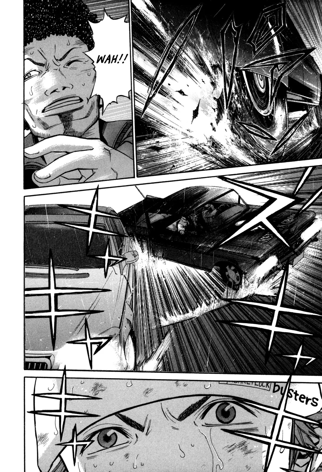 Saru Lock Chapter 37 page 8 - Chapter 37: Christmas Eve Car Chase (1)