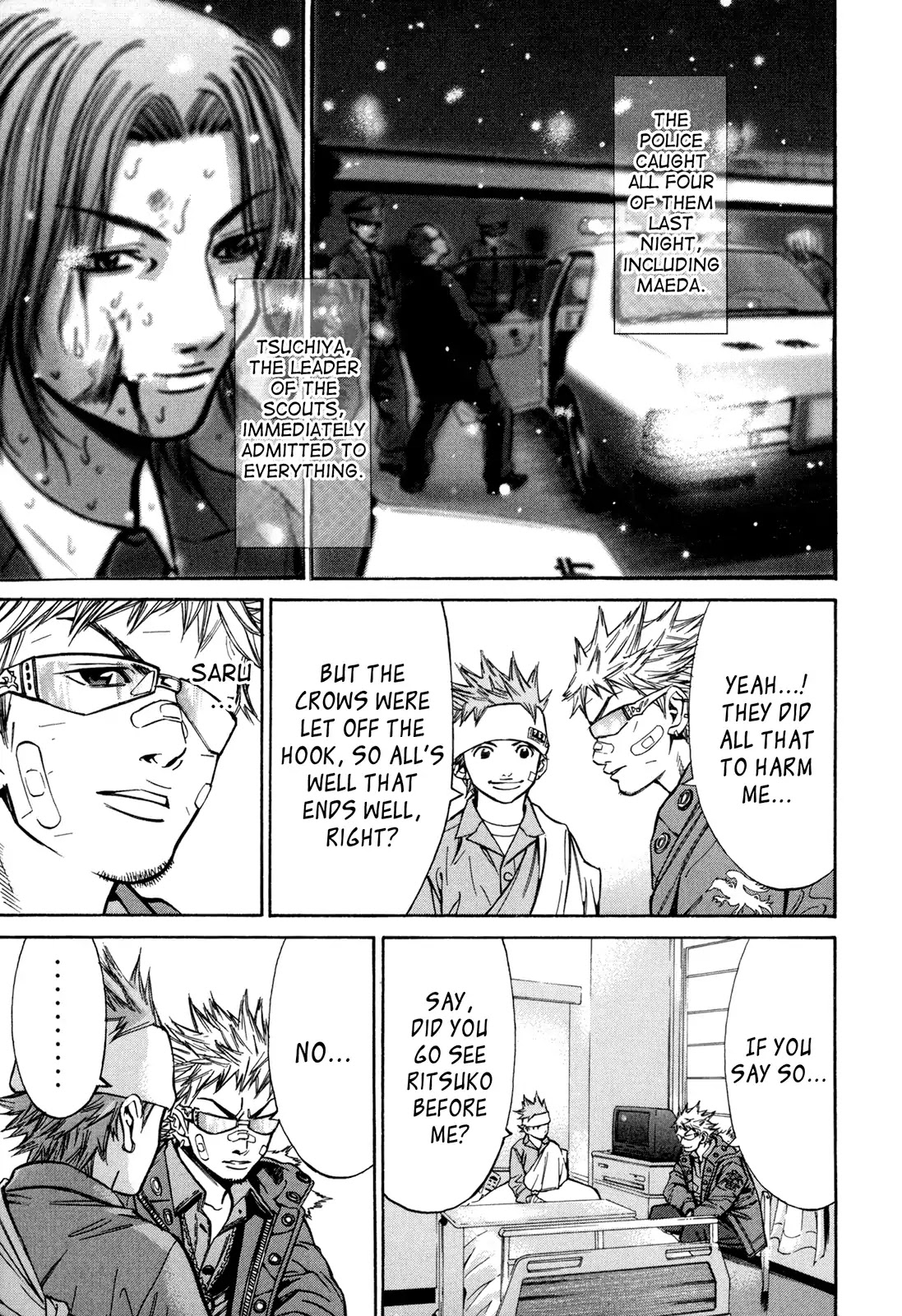 Saru Lock Chapter 40 page 5 - Chapter 40 : Finale To The Incident!!