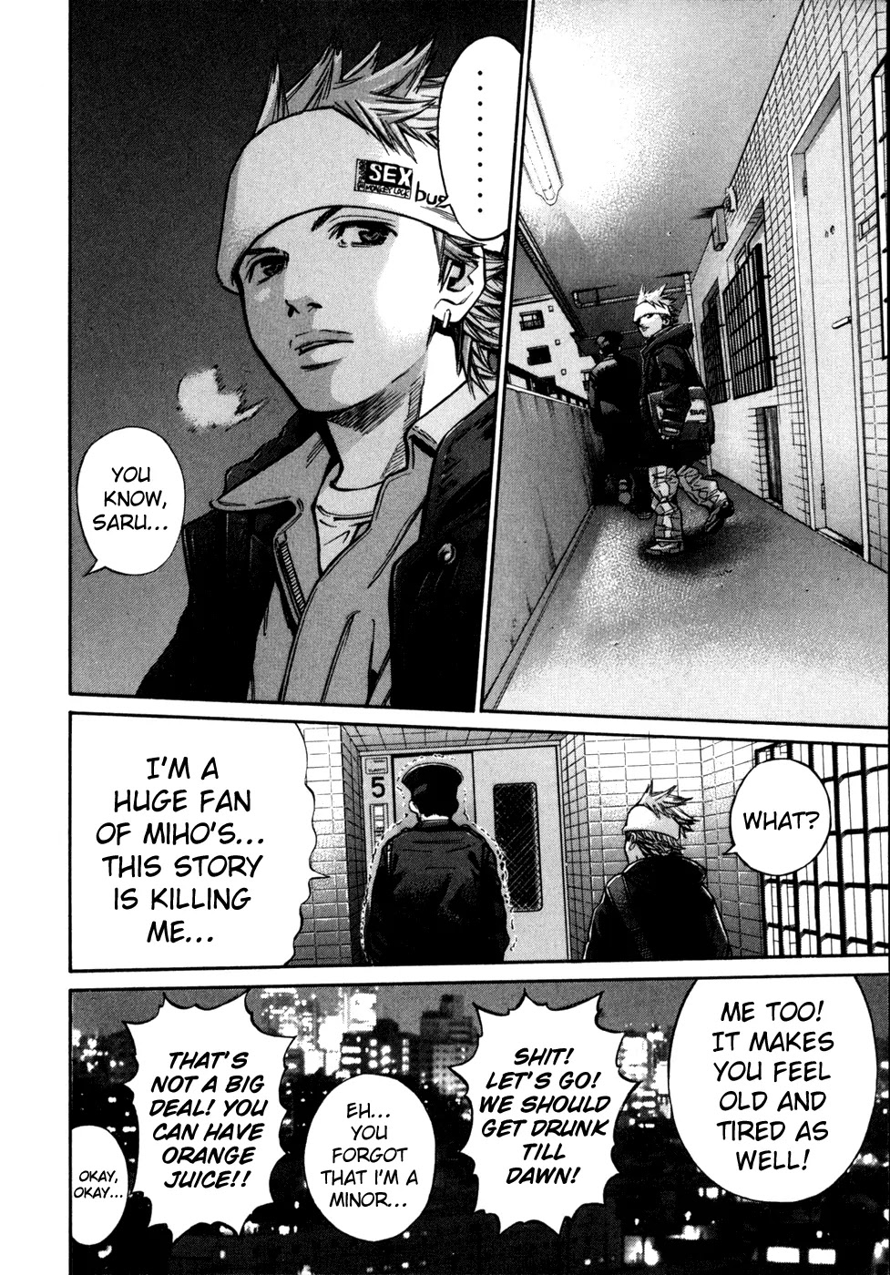 Saru Lock Chapter 47 page 10 - Chapter 47: Miho, the stalker!!
