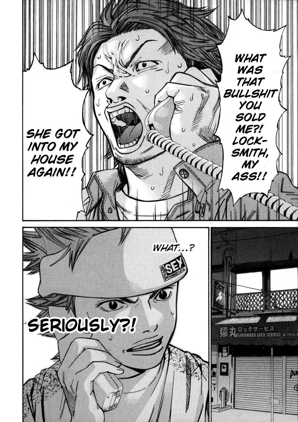 Saru Lock Chapter 47 page 18 - Chapter 47: Miho, the stalker!!