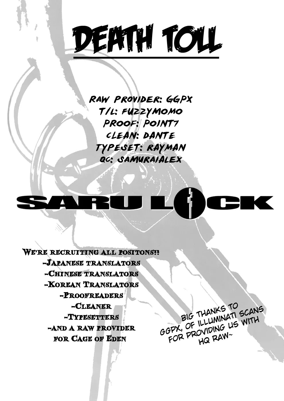 Saru Lock Chapter 47 page 19 - Chapter 47: Miho, the stalker!!