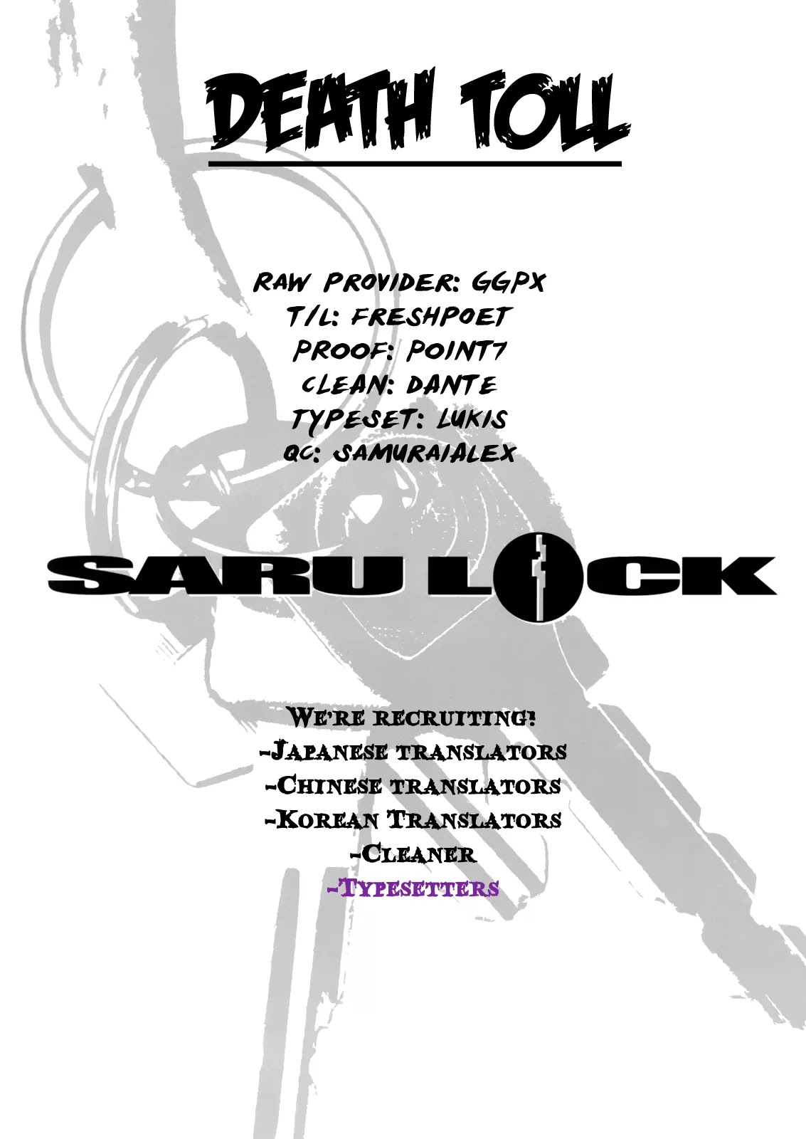 Saru Lock Chapter 48 page 19 - Chapter 48: Saru, the detective!!