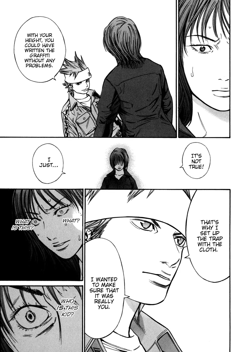 Saru Lock Chapter 51 page 8 - Chapter 51: Stalker's True Face!!