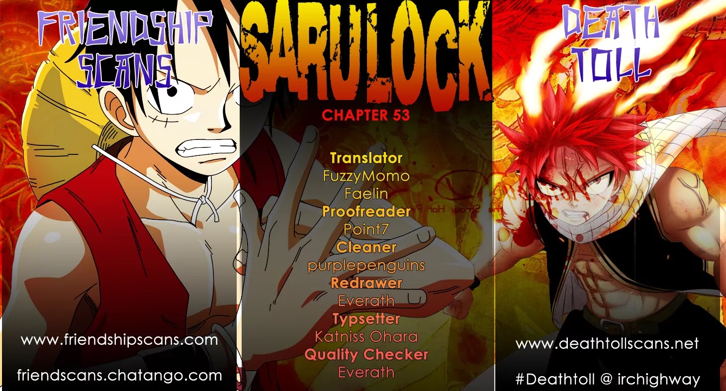 Saru Lock Chapter 53 page 1 - Chapter 53: A Young Women In The City!!