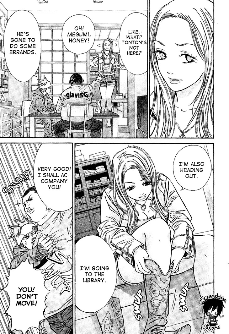 Saru Lock Chapter 53 page 12 - Chapter 53: A Young Women In The City!!