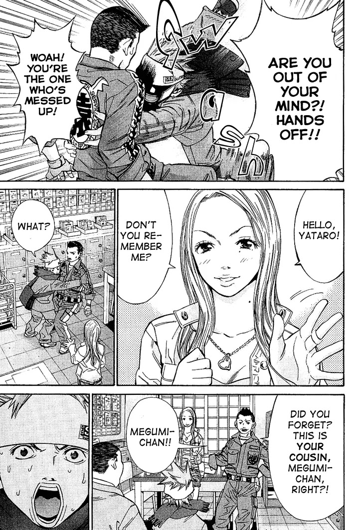 Saru Lock Chapter 53 page 8 - Chapter 53: A Young Women In The City!!