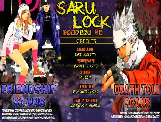 Saru Lock Chapter 56 page 1 - Chapter 56: Close Call!!