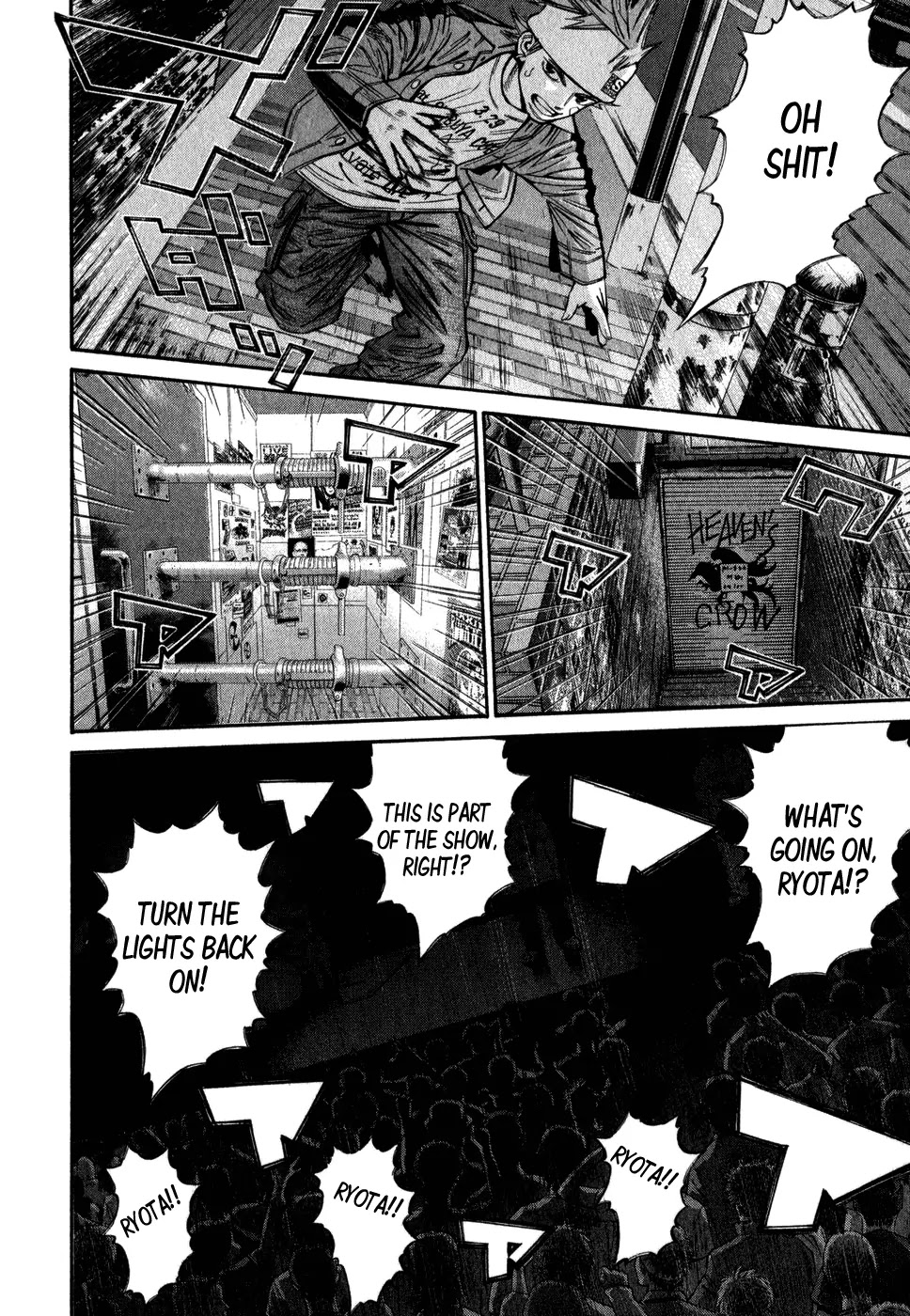 Saru Lock Chapter 67 page 6 - Chapter 67: The Trapped Crow!