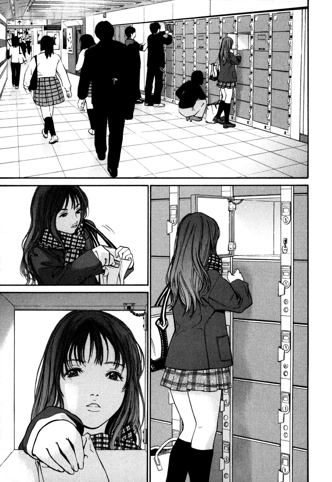Saru Lock Chapter 7 page 17 - Chapter 7: Ritsuko 1
