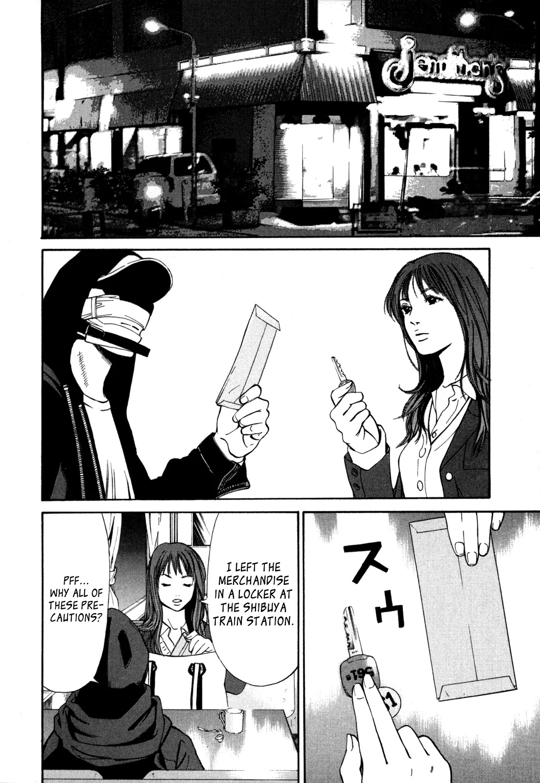 Saru Lock Chapter 7 page 20 - Chapter 7: Ritsuko 1