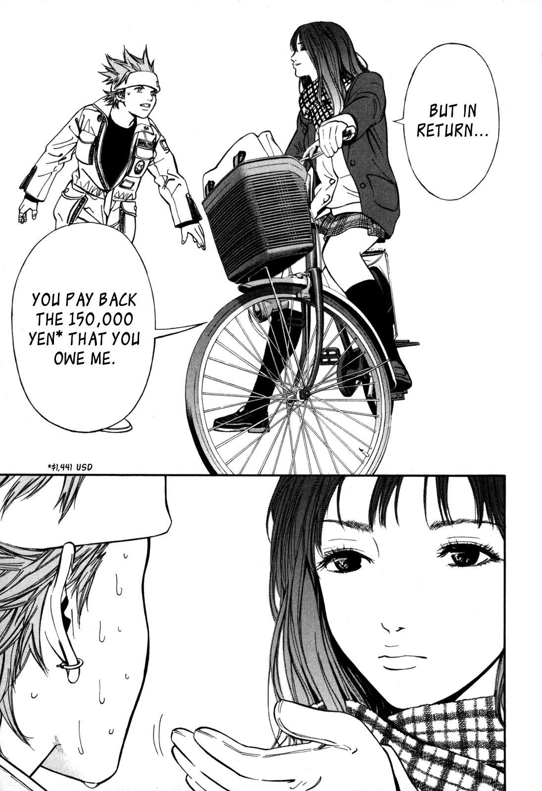 Saru Lock Chapter 7 page 9 - Chapter 7: Ritsuko 1