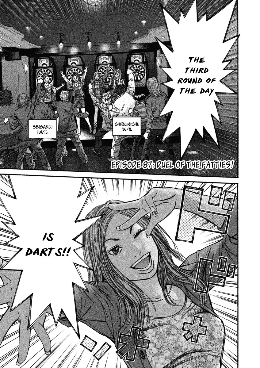 Saru Lock Chapter 87 page 1 - Chapter 87: Duel of the fatties!