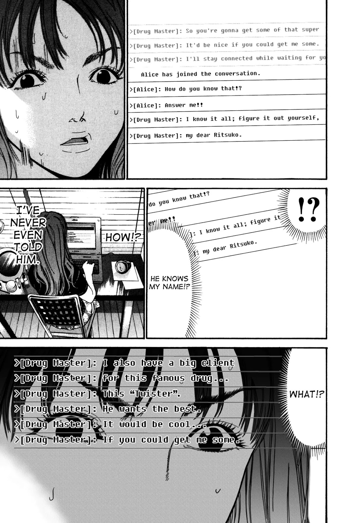 Saru Lock Chapter 9 page 9 - Chapter 9: Drug Master Is Pissed Off 1
