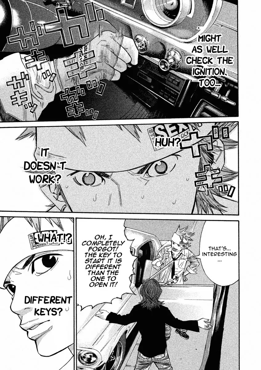 Saru Lock Chapter 90 page 7 - Chapter 90: The keys to the Mustang! (2)