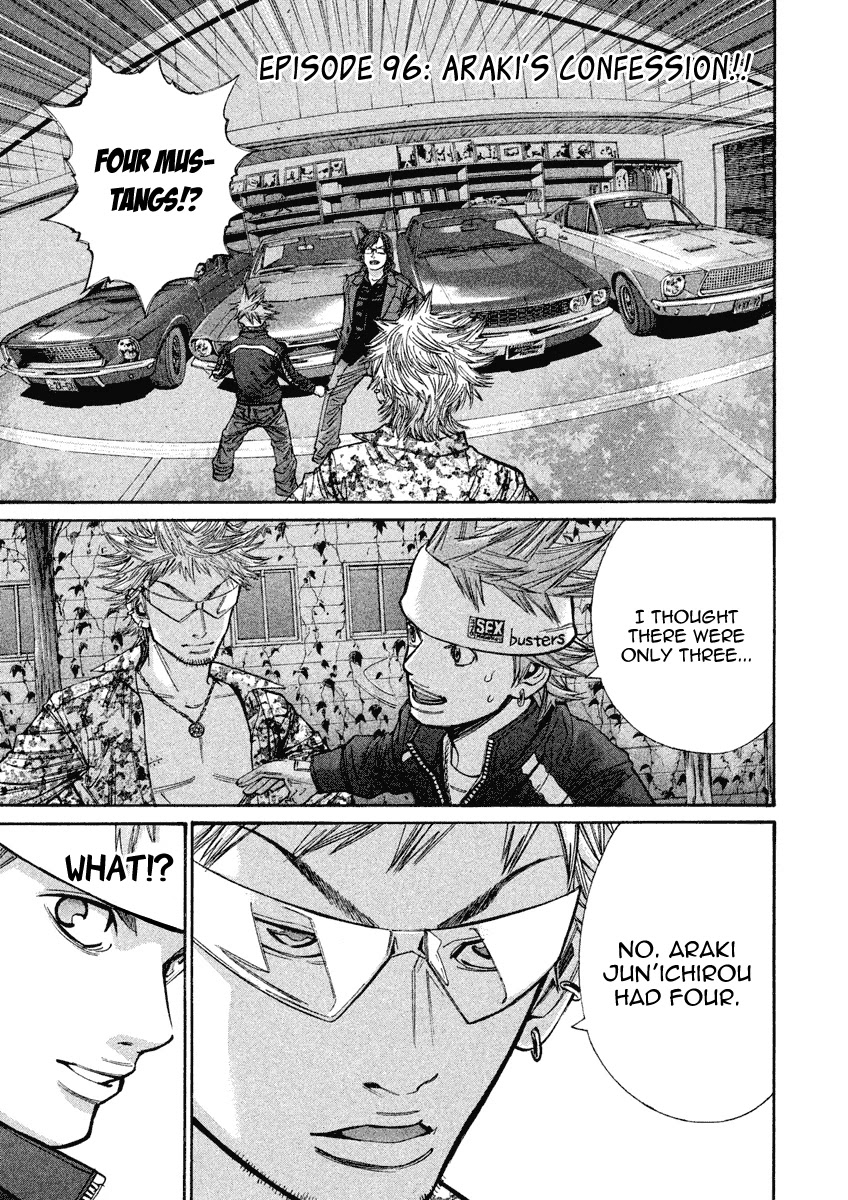 Saru Lock Chapter 96 page 1 - Chapter 96: Araki's Confession!