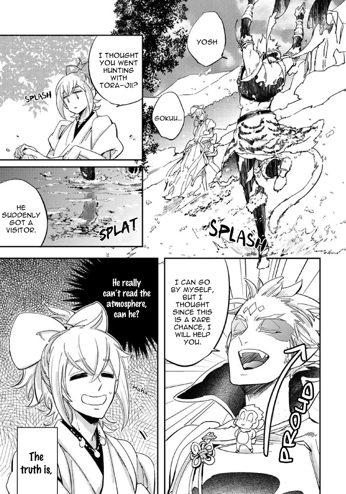 Saru to Momo Chapter 3 page 5 - Chapter 3