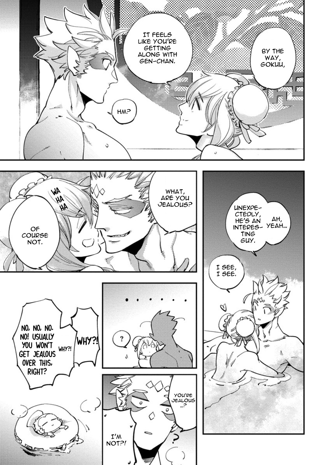 Saru to Momo Chapter 5.5 page 15 - Chapter 5.5 [END]