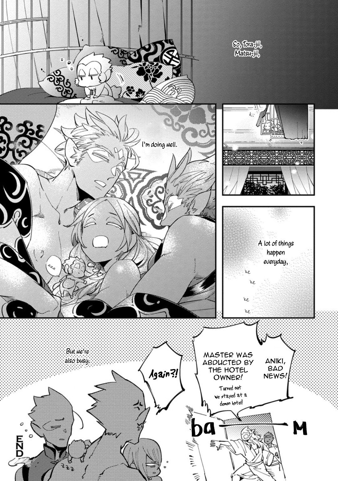 Saru to Momo Chapter 5.5 page 23 - Chapter 5.5 [END]