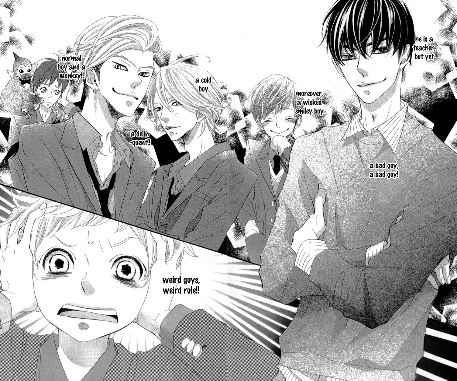 Sarusuberi Danshi Koutou Gakkou!! Chapter 1 page 38 - Chapter 1