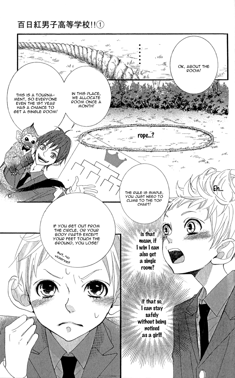 Sarusuberi Danshi Koutou Gakkou!! Chapter 1 page 40 - Chapter 1