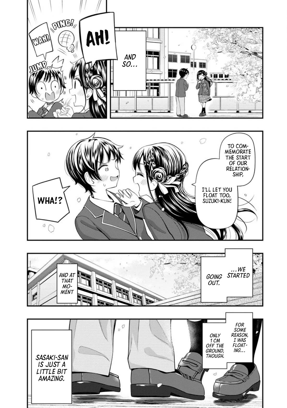 Sasaki-san Is Just a Little Bit Amazing. Chapter 1 page 12 - Chapter 1: Levitation