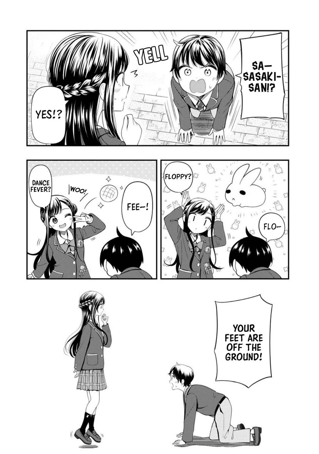 Sasaki-san Is Just a Little Bit Amazing. Chapter 1 page 5 - Chapter 1: Levitation