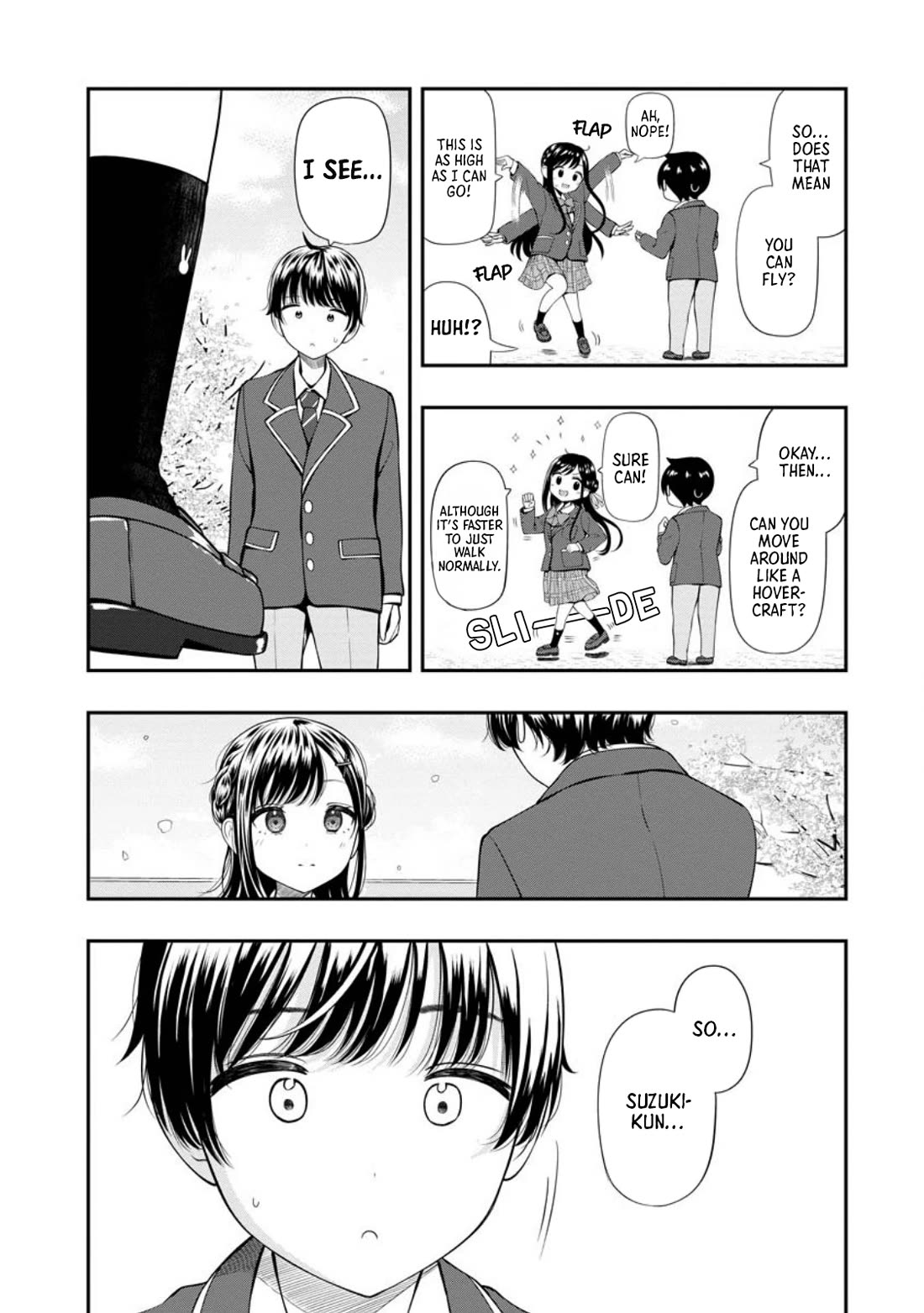Sasaki-san Is Just a Little Bit Amazing. Chapter 1 page 8 - Chapter 1: Levitation