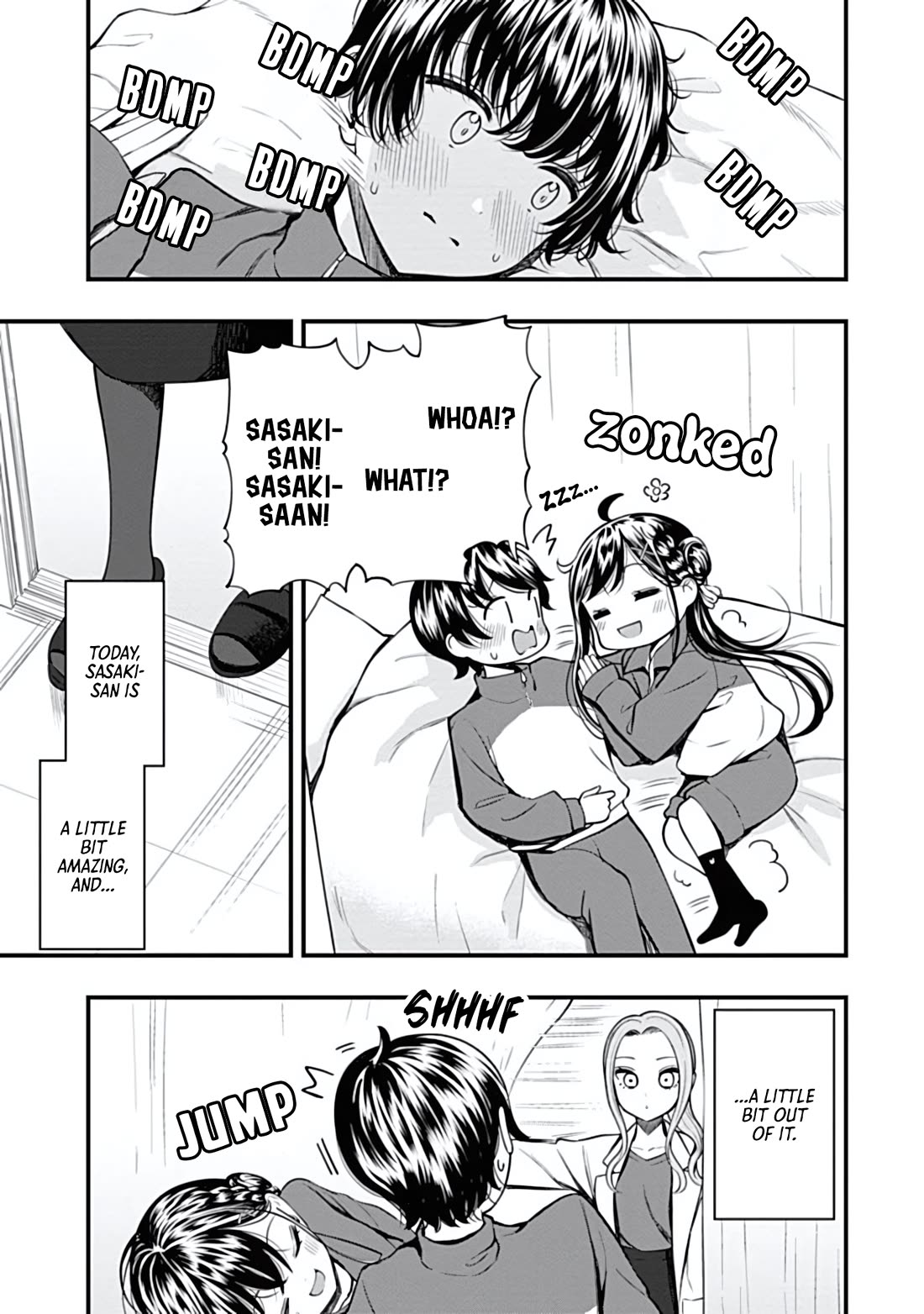 Sasaki-san Is Just a Little Bit Amazing. Chapter 10 page 13 - Chapter 10: Body Temperature Control